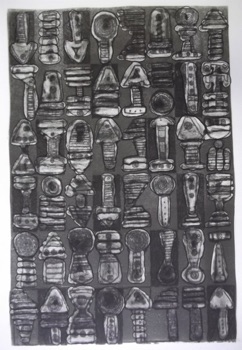 Greganyce IV
Monoprint
610mm x 410mm
2009 Greganyce IV
Monoprint
610mm x 410mm
2009